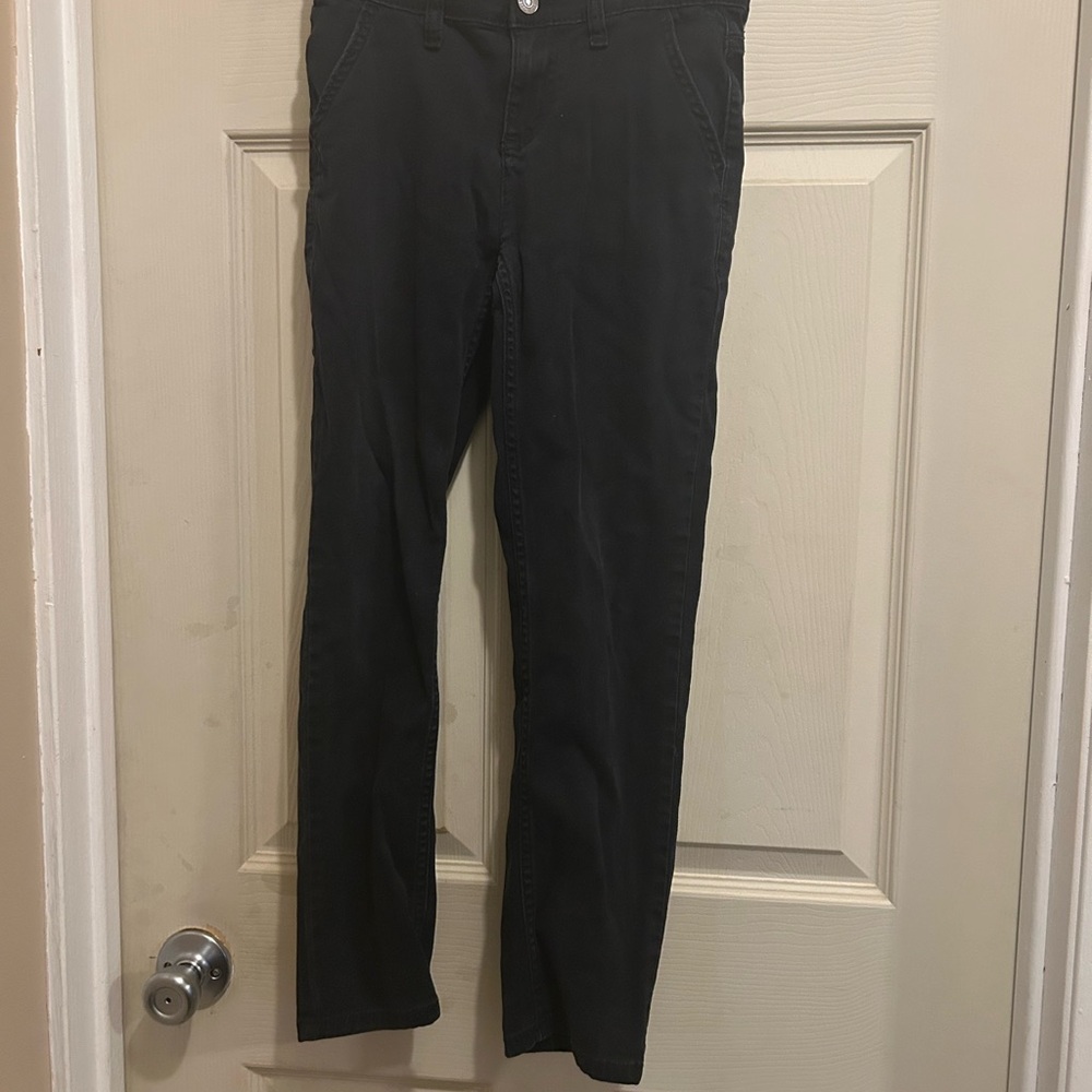 Levi's Black Straight-Leg jeans- size10